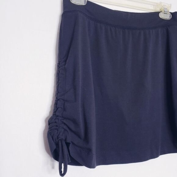 Horny Toad Charcoal Gray Seahorse Skort Cinched Mini Skirt Women's Size XS - Picture 2 of 9